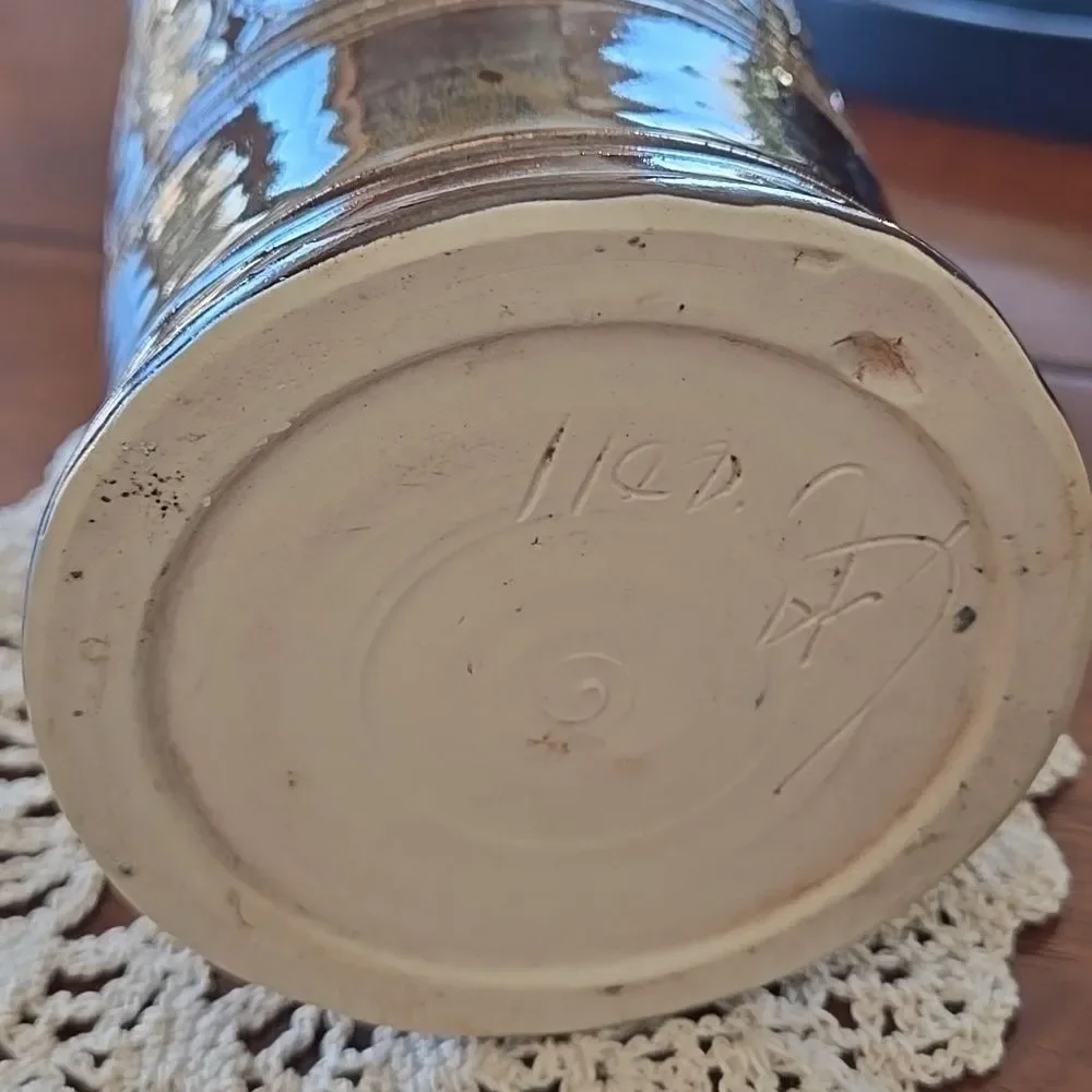 pottery wine chiller Porcelain Abby Lingle Decor Gift